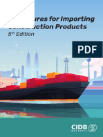 Procedures For Importing Construction Prod 5thedition - 0 - Compressed