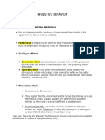 PHYSIO PSYCH Chapter-12-Ingestive-Behavior-Fact-Sheets