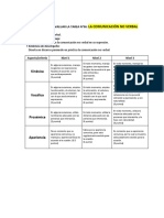 Consolidado de Rúbricas para El Discurso