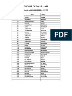 Liste SALLE 4 - Exam SPSS Nor2023