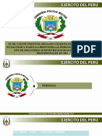 CIA PM Nº32 - Expo Practicas de Cadetes Oct-Nov 2021