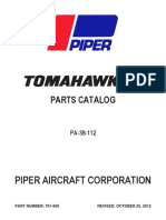 Piper, Tomahawk, PA-38-112, IPC P/N: 761-659 - Rev. 25 Oct 2012