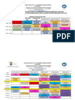 Horario de Evaluaciones 2p2q