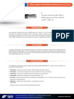 Conductores de Aluminio Cable Cubierto para Redes Compactas 15 KV 25 KV Fusionado 4