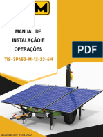 Manual de Instalação e Operações - Tis-3p450-M-12-23-6m Torre Solar