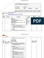 Plan de Experiencia de Aprendizaje - Uno