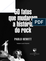 50 Fatos Que Mudaram A História Do Rock - Paolo Hewitt