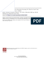 Peck and Childers (2003) - Individual Differences in Haptic Information Processing