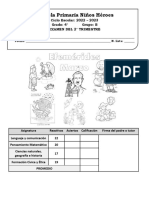 ExamenDel1erGrado2doTrimestre22 23ACT