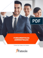 APOSTILA - Fundamentos Da Administra+º+Úo