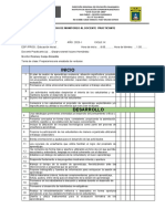 Ficha de Monitoreo Al Docente Practicante