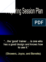 Session Plan Presentation