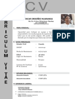 CV OSCAR Actual 2021