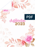 Agenda 2023 Floral Rosa