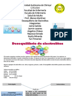 Desequilibrio de Electrolitoss