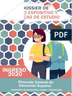 Dossier Texto Expositivo Técnicas de Estudio 2020