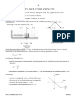 Unit 2: Oscilations and Waves: Restoring