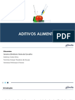 3° Período-Grupo II - Aditivos Alimentares