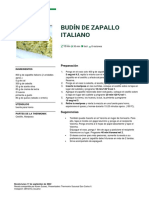 Budín de Zapallo Italiano 17 10 2022