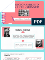 Skinner Condicionamiento Operante.