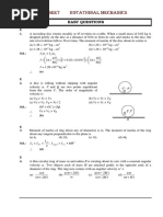 System of Particles and Rotation