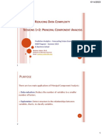 MiM Predictive Analytics Sessions 1 2 (PCA)