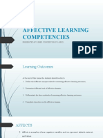 Affective Learning Competencies.