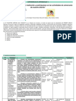 1 Experiencia de Aprendizaje Primer Grado 2023