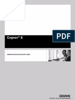Cognos Admin Strati On and Security