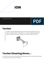 Fundamentals of Deformable Bodies Torsion