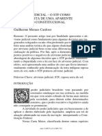 Ativismo Judicial - O STF Como Protagonista de Uma Aparente Revolução Constitucional Guilherme Moraes Cardoso