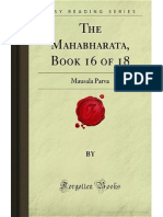 The Mahabharata - Book 16 of 18 - Mausala Parva