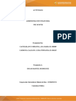 Act 6 Informe Financiero - Administración Financiera