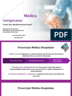 Aula 1 - Prescrição Médica Hospitalar - 2023