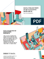 Data Collection in Qualitative Research