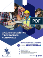 Análisis Estadístico y de Procesos Con Minitab - Balanschem J23