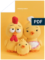 Amigurumi Chicken Family