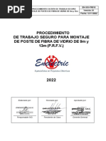 EN-SGI-PR018 Plan de Trabajo Montaje Poste de Fibra de Vidrio 13m