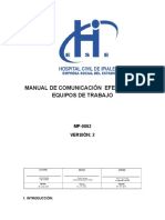 MP-0062 Manual de Comunicacion Efectiva en Equipos de Trabajo