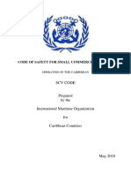 SCV Code - CODE OF SAFETY FOR SMALL COMMERCIAL VESSELS OPERATING IN THE CARIBBEAN, 2010