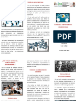 Tríptico - Teorías Del Comportamiento Organizacional - Rama, Enrique - T4F1 CP01