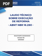 Modelo Laudo de Reforma - Momento Engenharia