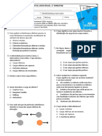 Prova Adaptada Fisica 8 Ano Mat e Vesp 2°bm