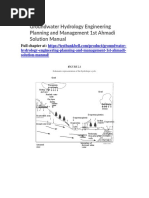 Groundwater Hydrology Engineering Planning and Management 1st Ahmadi Solution Manual