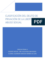 Derecho Penal III Clasificación