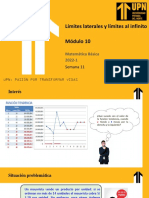 S11 - Limites Laterales e Infinitos