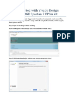 Getting Started With Vivado Design Suite For EDGE Spartan 7 FPGA Kit