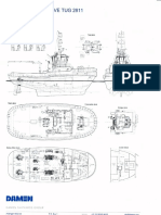 Azimuth Stern Drive Tug 2811