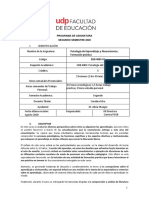 EDB4005-02 - 2020 - Psicología Del Aprendizaje y Neurociencias