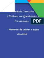 CADERNO - Histórias em Quadrinhos e Cietirinhas